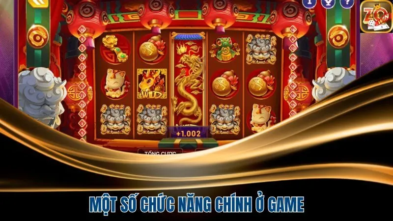 Một số chức năng chính ở game
