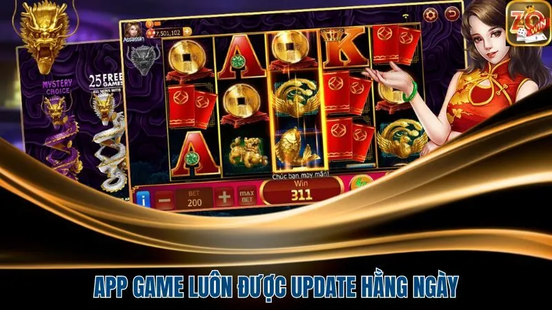 App game luôn được update hằng ngày